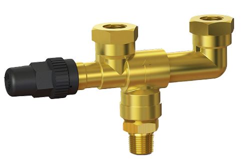 Valvula de Doble Cierre 3 Vías Serie-802